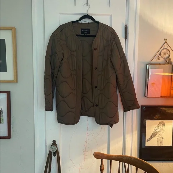 EUC All Saints army green liner - Picture 5 of 5